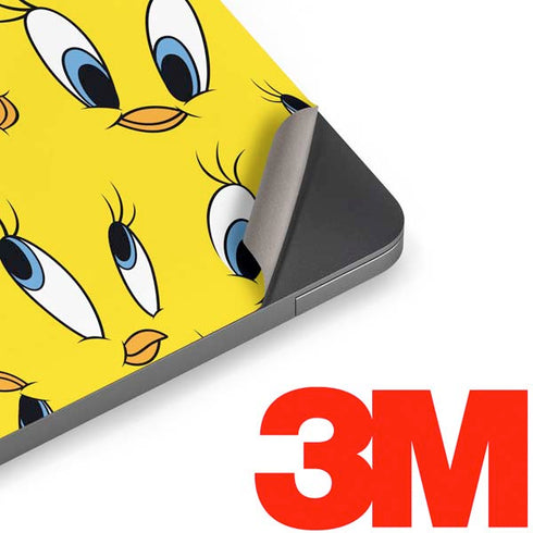 Looney Tunes Tweety Bird Super Sized Pattern Apple MacBook Air Skin