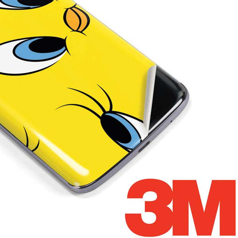 Looney Tunes Tweety Bird Super Sized Pattern Moto E5 Plus Skin