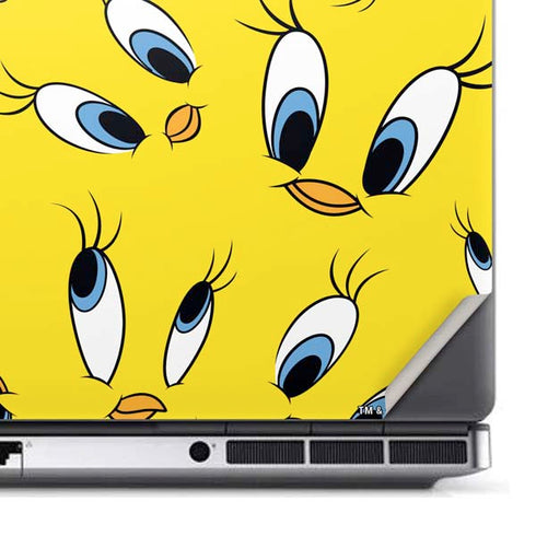 Looney Tunes Tweety Bird Super Sized Pattern Dell Precision Skin