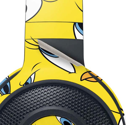 Looney Tunes Tweety Bird Super Sized Pattern Razer Kraken X Skin