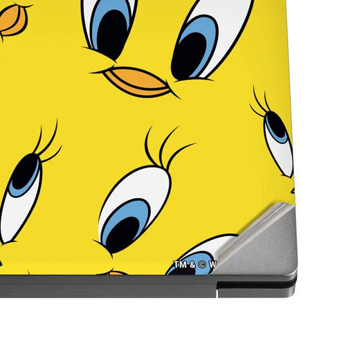 Looney Tunes Tweety Bird Super Sized Pattern Dell XPS Skin