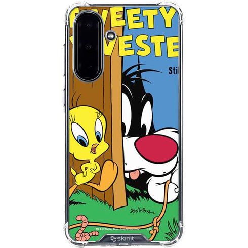 Looney Tunes Tweety Bird Sylvester Ten Cents Galaxy A36 5G Clear Case