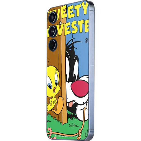 Looney Tunes Tweety Bird Sylvester Ten Cents Galaxy A36 5G Skin