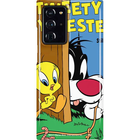 Looney Tunes Tweety Bird Sylvester Ten Cents Galaxy Cases