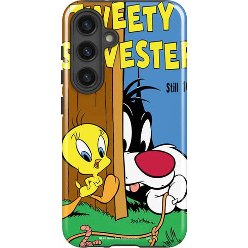 Looney Tunes Tweety Bird Sylvester Ten Cents Galaxy S25 Impact Case