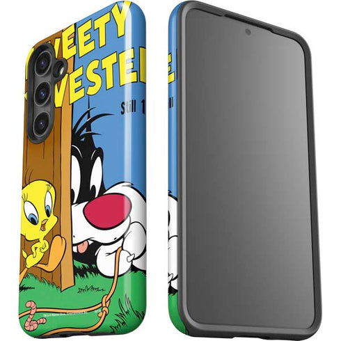 Looney Tunes Tweety Bird Sylvester Ten Cents Galaxy S25 Impact Case