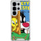 Looney Tunes Tweety Bird Sylvester Ten Cents Galaxy S25 Ultra Clear Case