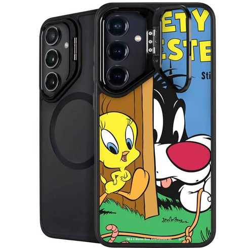 Looney Tunes Tweety Bird Sylvester Ten Cents Galaxy S26 Kickstand Case