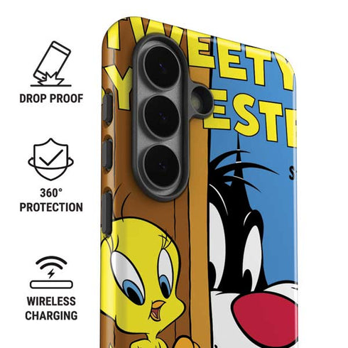 Looney Tunes Tweety Bird Sylvester Ten Cents Galaxy S26 Plus Impact Case