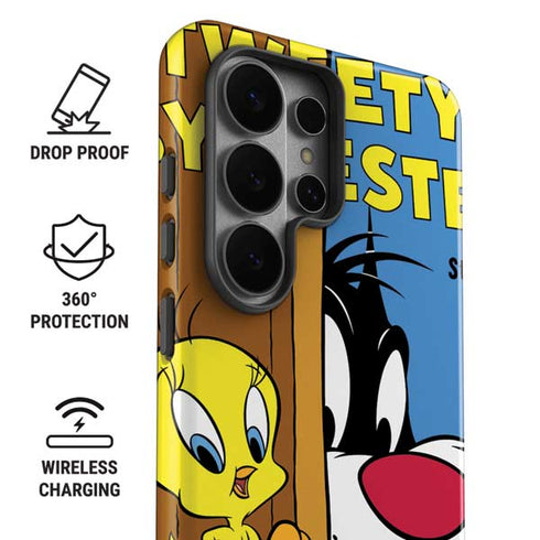 Looney Tunes Tweety Bird Sylvester Ten Cents Galaxy S26 Ultra Impact Case