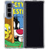 Looney Tunes Tweety Bird Sylvester Ten Cents Galaxy Z Fold5 5G Clear Case