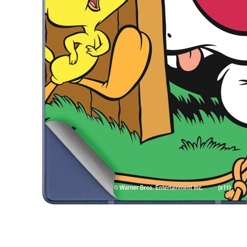 Looney Tunes Tweety Bird Sylvester Ten Cents Galaxy Z Fold6 Skin