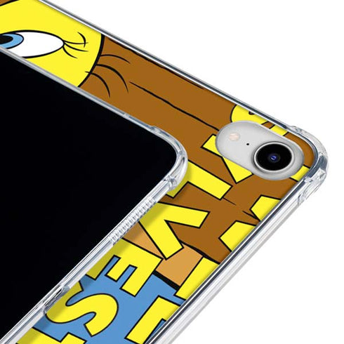 Looney Tunes Tweety Bird Sylvester Ten Cents iPad 11th Gen (2025) Clear Case