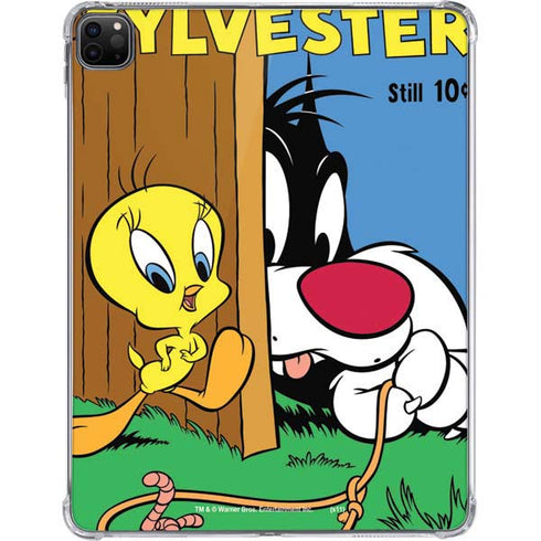 Looney Tunes Tweety Bird Sylvester Ten Cents iPad Pro 11in (2024) Clear Case