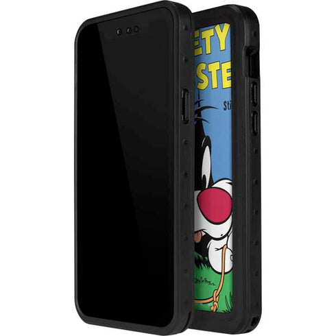 Looney Tunes Tweety Bird Sylvester Ten Cents iPhone 15 Pro Waterproof Case