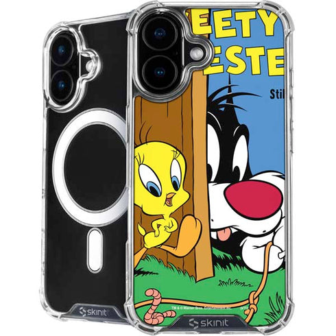 Looney Tunes Tweety Bird Sylvester Ten Cents iPhone 16 MagSafe Case