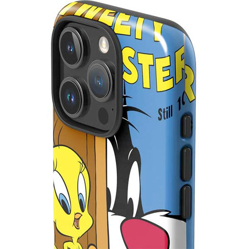 Looney Tunes Tweety Bird Sylvester Ten Cents iPhone 16 Pro Impact Case