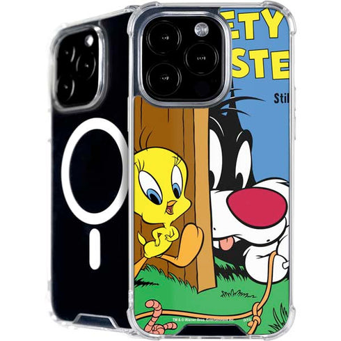 Looney Tunes Tweety Bird Sylvester Ten Cents iPhone 16 Pro Max MagSafe Case