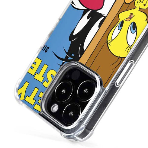 Looney Tunes Tweety Bird Sylvester Ten Cents iPhone 16 Pro Max MagSafe Case
