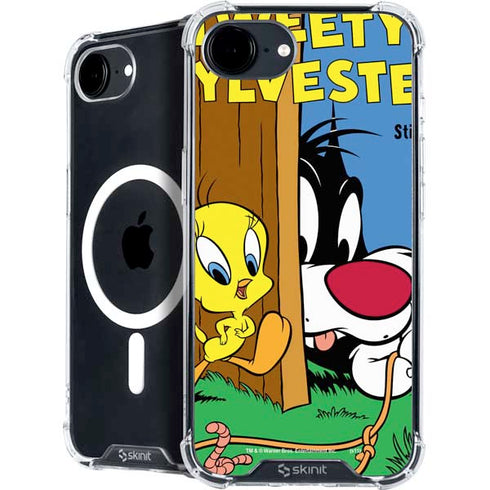 Looney Tunes Tweety Bird Sylvester Ten Cents iPhone 16e MagSafe Case