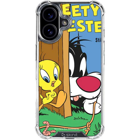 Looney Tunes Tweety Bird Sylvester Ten Cents iPhone 17 Clear Case