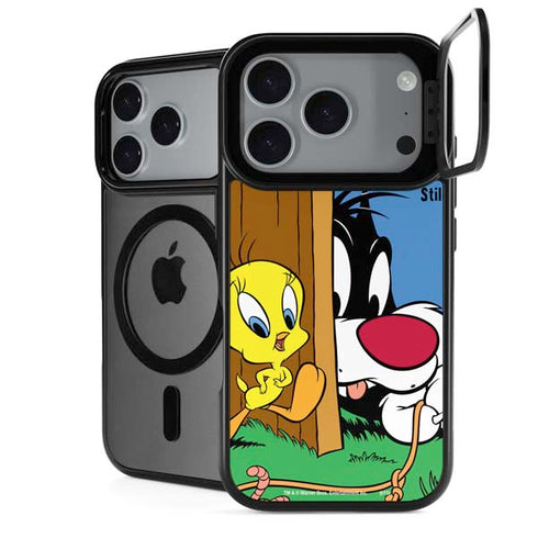 Looney Tunes Tweety Bird Sylvester Ten Cents iPhone 18 Pro Kickstand Case