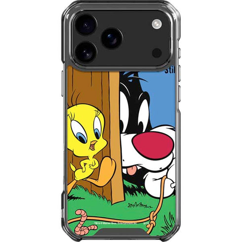 Looney Tunes Tweety Bird Sylvester Ten Cents iPhone 18 Pro Max Clear Case