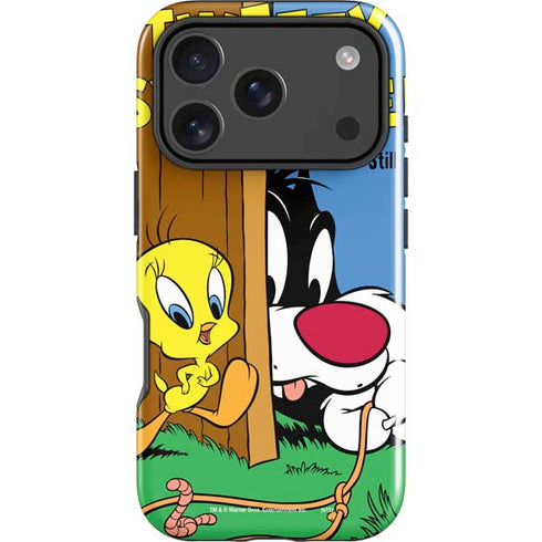 Looney Tunes Tweety Bird Sylvester Ten Cents iPhone 18 Pro Max Impact Case