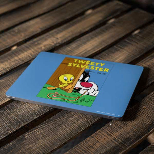 Looney Tunes Tweety Bird Sylvester Ten Cents Apple MacBook Air Skin