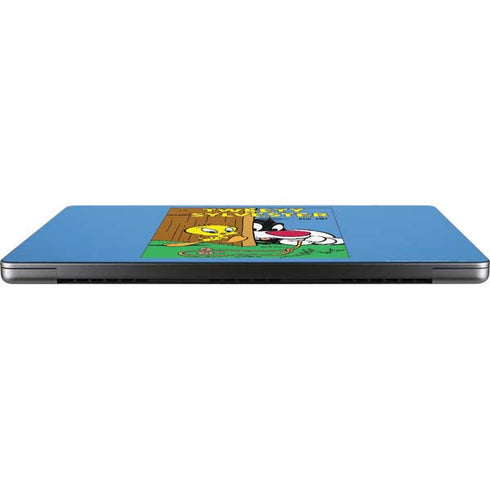Looney Tunes Tweety Bird Sylvester Ten Cents Apple MacBook Pro 14-inch Skin