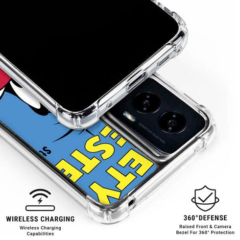 Looney Tunes Tweety Bird Sylvester Ten Cents Moto G Power 5G (2024) Clear Case