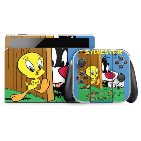 Looney Tunes Tweety Bird Sylvester Ten Cents Nintendo Skins