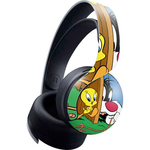 Looney Tunes Tweety Bird Sylvester Ten Cents PlayStation PS5 Skins
