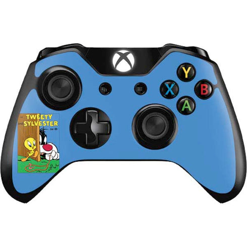 Looney Tunes Tweety Bird Sylvester Ten Cents Xbox One Controller Skin