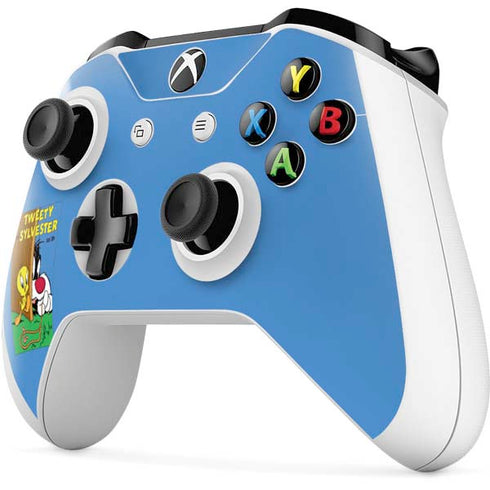 Looney Tunes Tweety Bird Sylvester Ten Cents Xbox One S Controller Skin