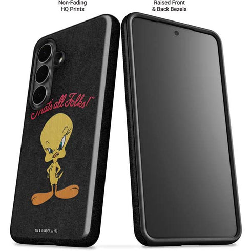 Looney Tunes Tweety Bird Thats All Folks Galaxy S26 Impact Case