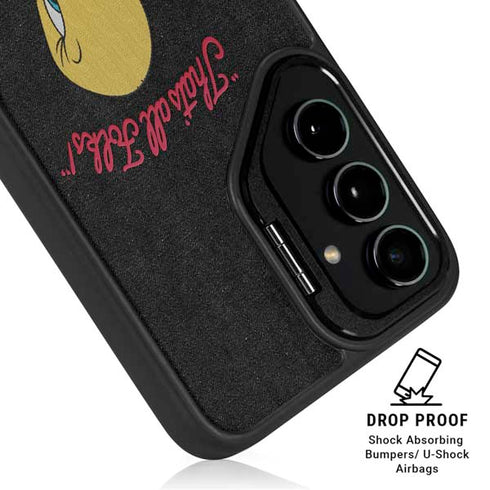Looney Tunes Tweety Bird Thats All Folks Galaxy S26 Ultra Kickstand Case