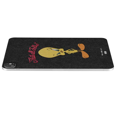Looney Tunes Tweety Bird Thats All Folks iPad Pro 13in M4 (2024) Skin