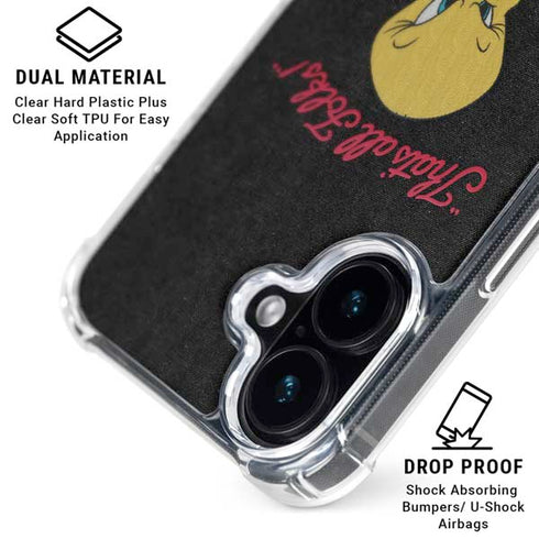 Looney Tunes Tweety Bird Thats All Folks iPhone 16 MagSafe Case