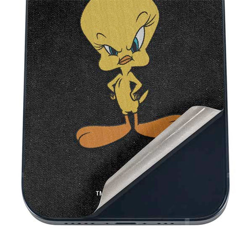 Looney Tunes Tweety Bird Thats All Folks iPhone 16 Skin