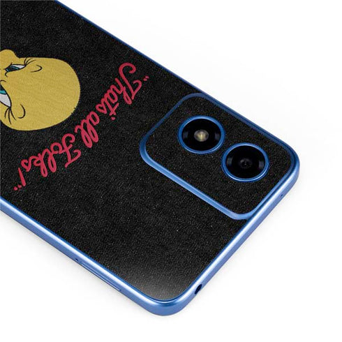Looney Tunes Tweety Bird Thats All Folks Moto G Play 4G (2024) Skin