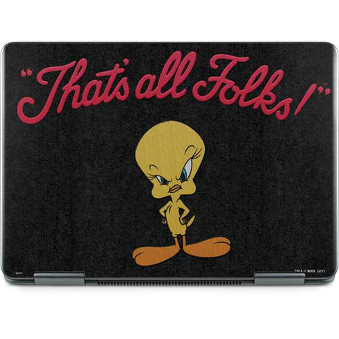 Looney Tunes Tweety Bird Thats All Folks Notebook 9 Pro 13in (2017) Skin