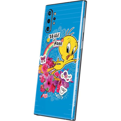 Looney Tunes Tweety Bird Wild and Free Galaxy Note 10 Plus Skin