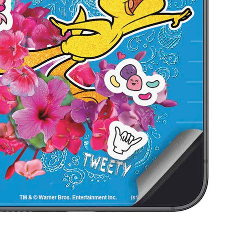 Looney Tunes Tweety Bird Wild and Free Galaxy S25 Skin