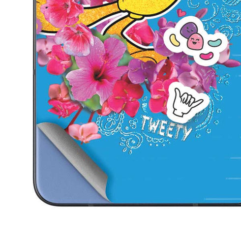 Looney Tunes Tweety Bird Wild and Free Galaxy Z Fold5 5G Skin