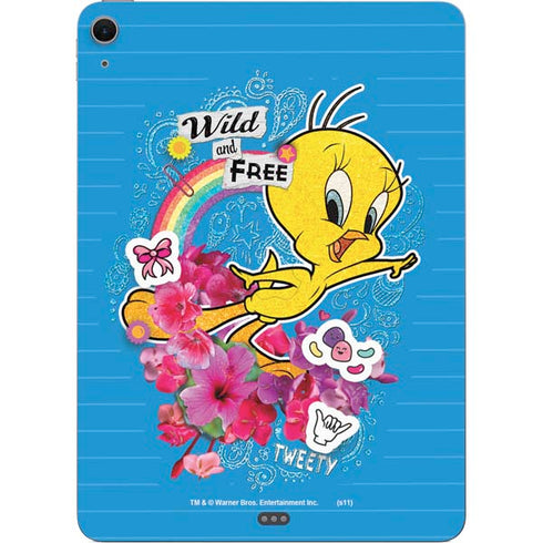 Looney Tunes Tweety Bird Wild and Free Apple iPad Air Skin