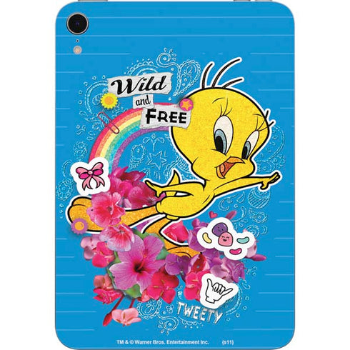 Looney Tunes Tweety Bird Wild and Free Apple iPad Mini Skin