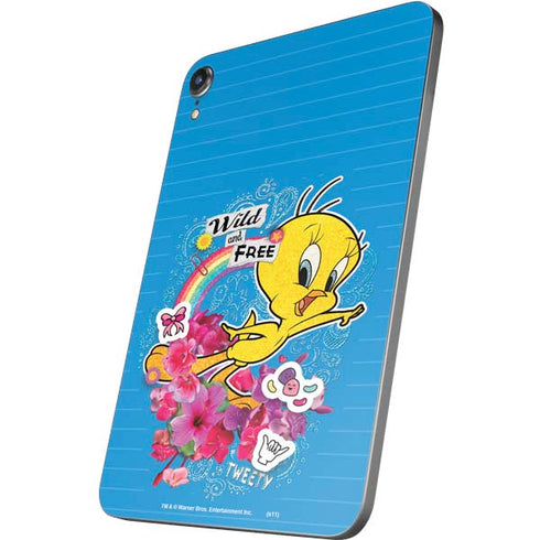 Looney Tunes Tweety Bird Wild and Free Apple iPad Mini Skin