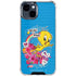 Looney Tunes Tweety Bird Wild and Free iPhone 15 Clear Case