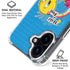 Looney Tunes Tweety Bird Wild and Free iPhone 16 Plus Clear Case